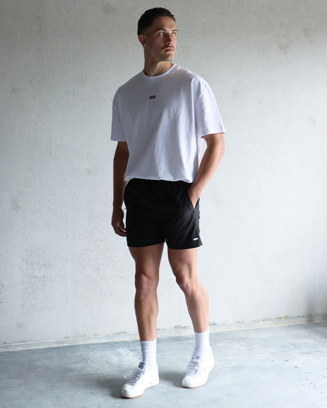 5" Hybrid Shorts - Black