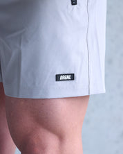 5" Hybrid Shorts - Light Grey