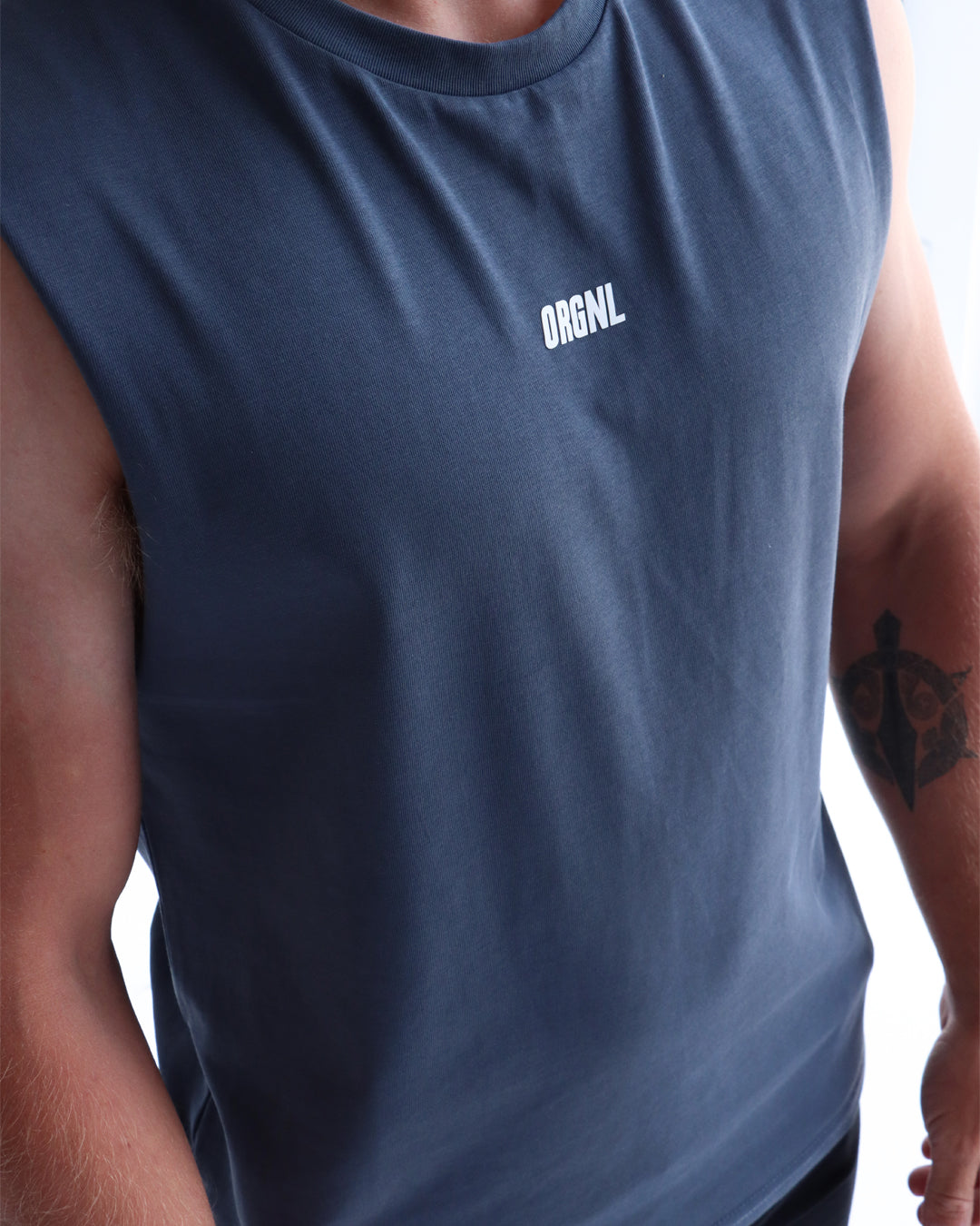 Staple Muscle Tee - Balenci Blue