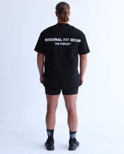 Oversized Club Tee - Black