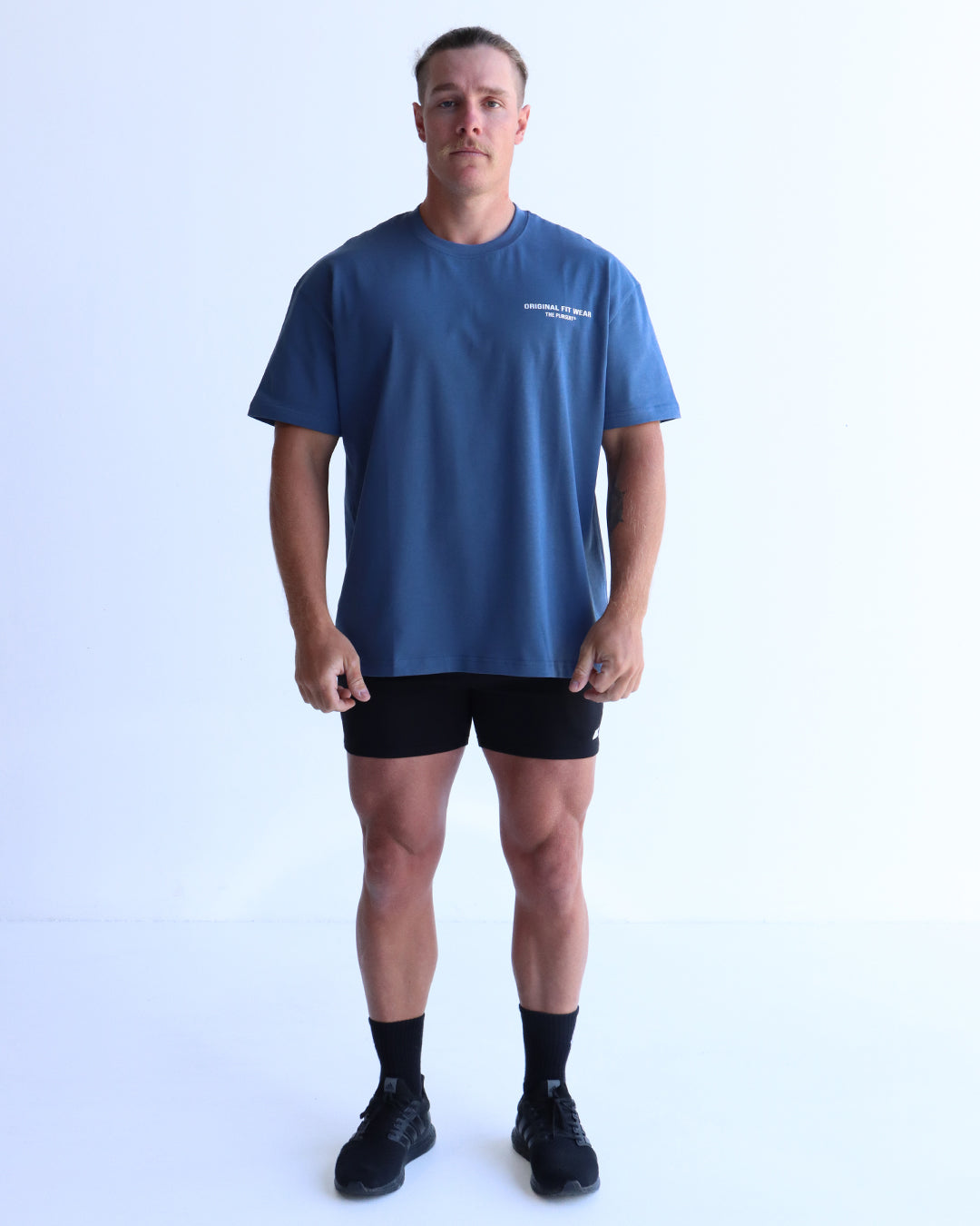 Oversized Club Tee - Blue