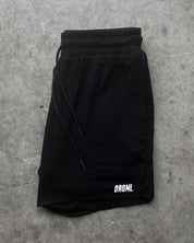 Raw Edge Shorts Black 01