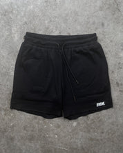 Raw Edge Shorts Black 02