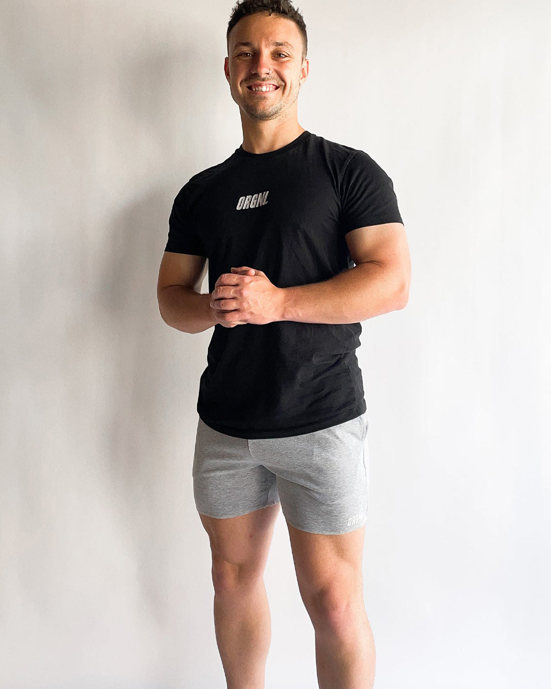 Raw Edge Shorts Grey 03