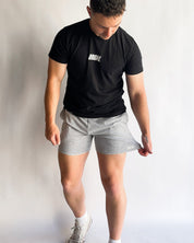 Raw Edge Shorts Grey 04
