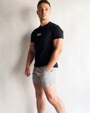 Raw Edge Shorts Grey 06
