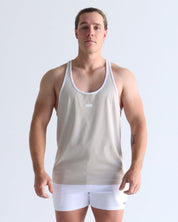 Retro Singlet - Sand