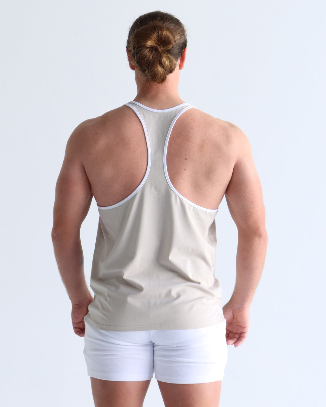 Retro Singlet - Sand