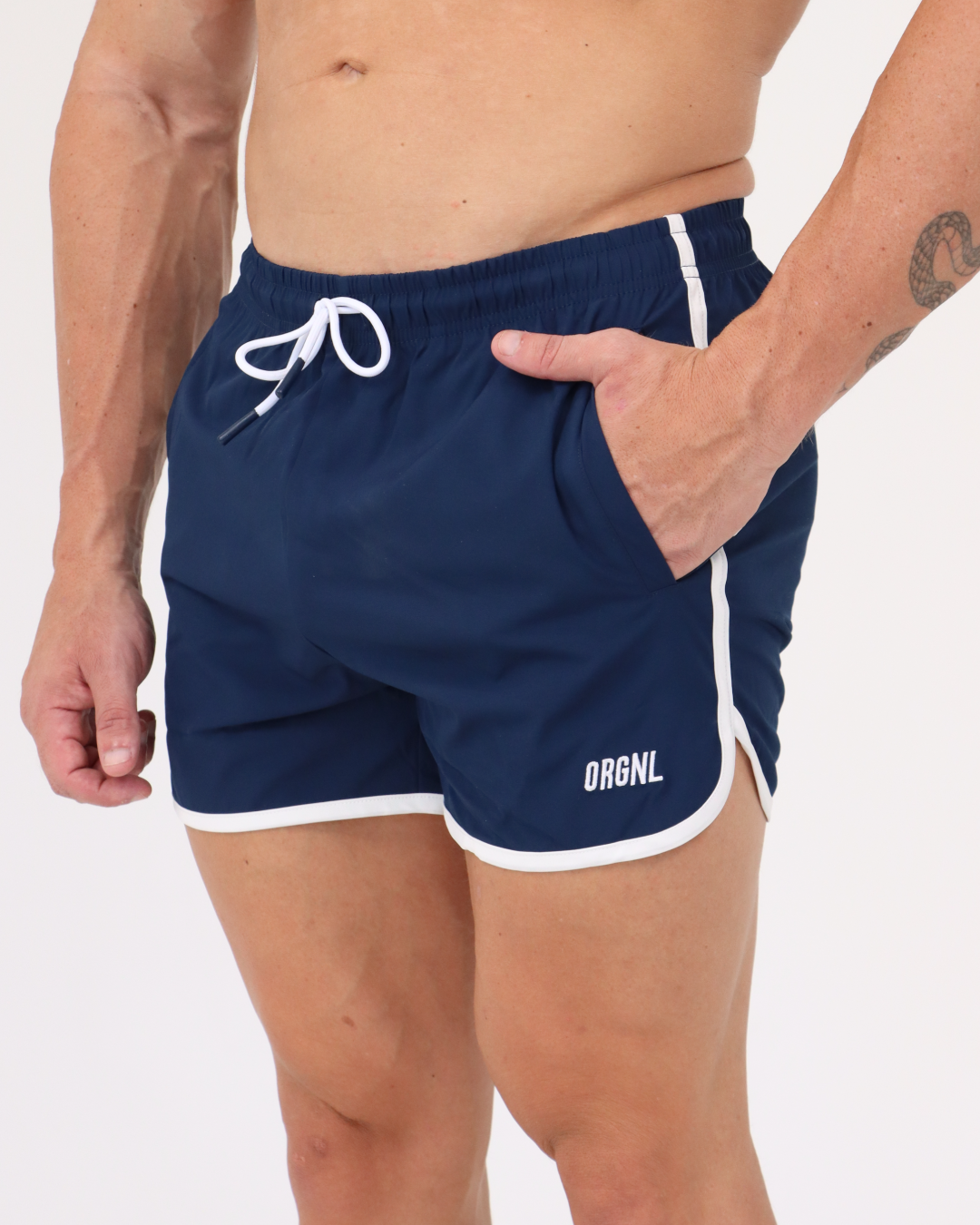 Retro Short Navy 05