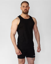 Ribbed Tank Black 05