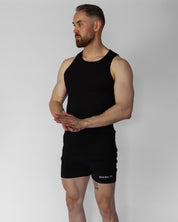 Ribbed Tank Black 09