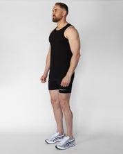 Ribbed Tank Black 10