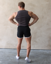 Ribbed Tank Charcoal 03