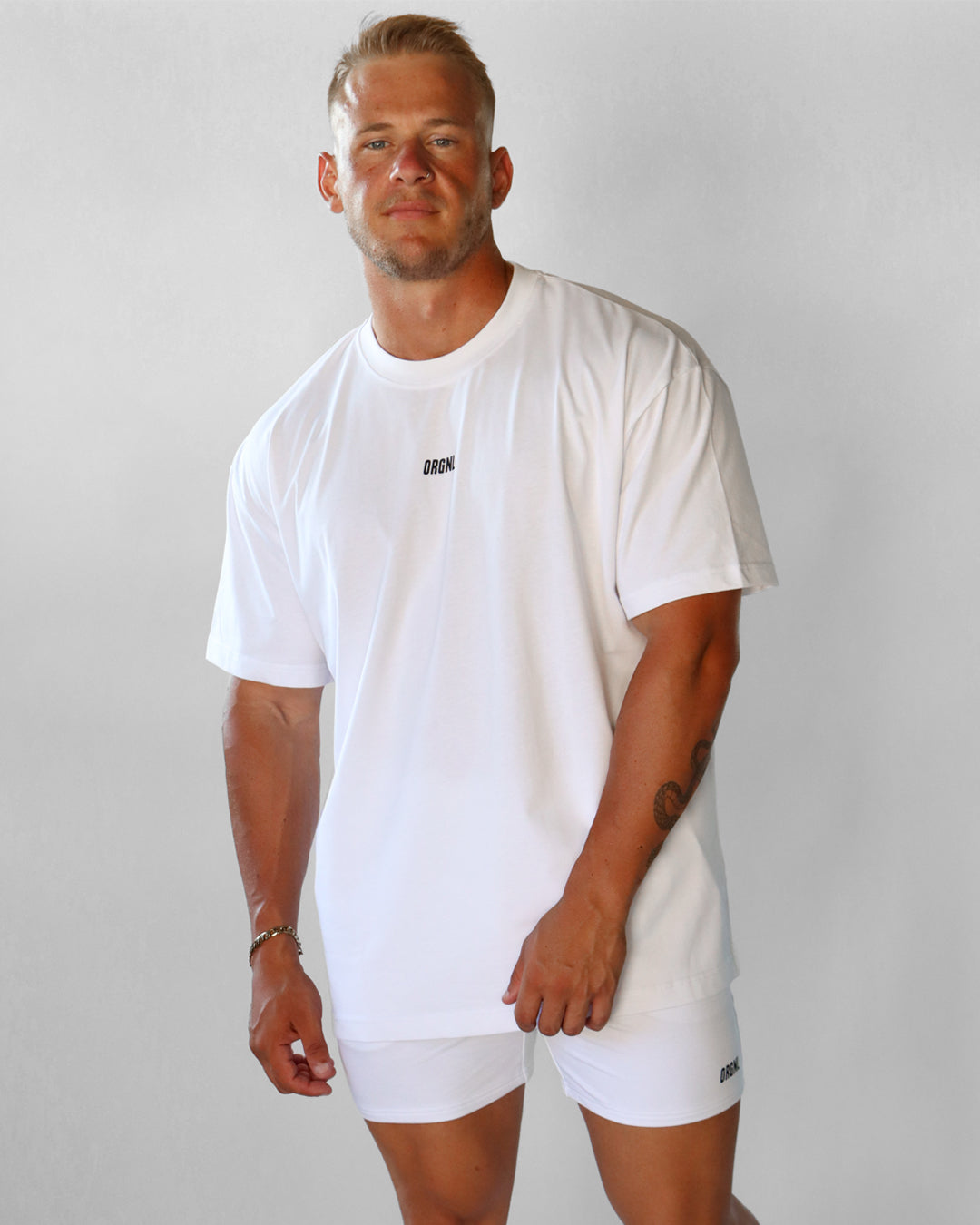 Staple Oversized Tee - White