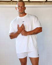 Staple Oversized Tee - White