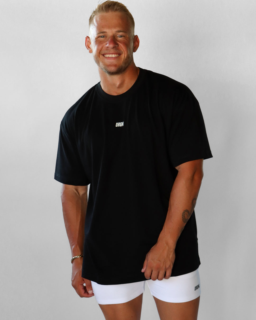 Staple Oversized Tee Black 02