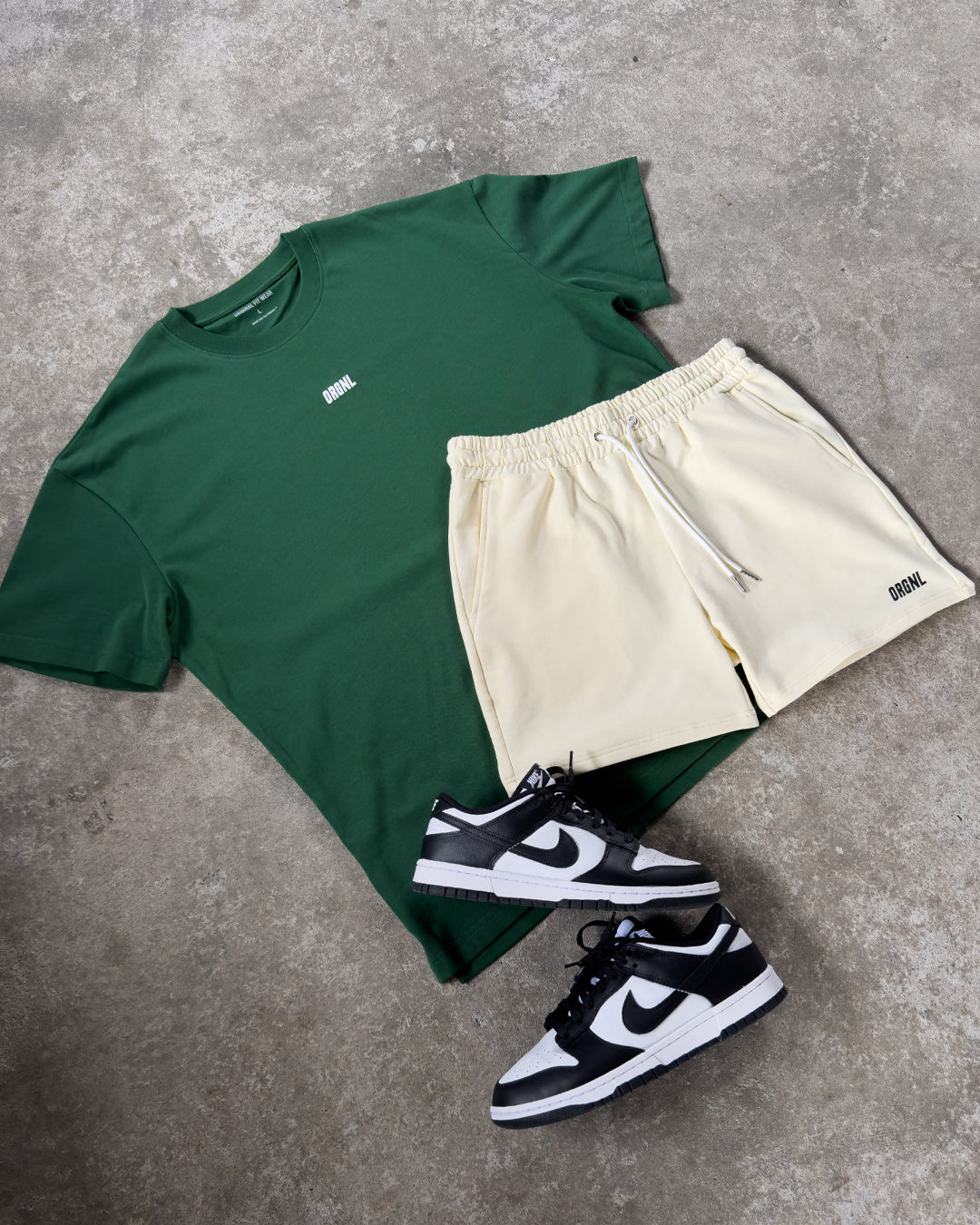 Staple Oversized Tee Forest Green 01