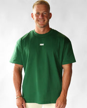 Staple Oversized Tee Forest Green 05