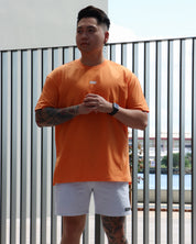 Staple Oversized Tee Orange 01