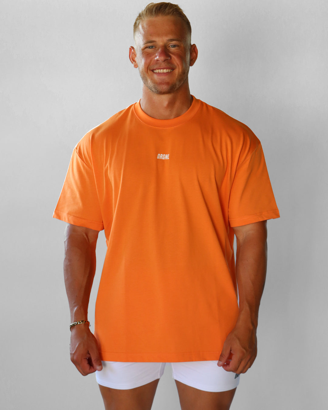 Staple Oversized Tee Orange 04