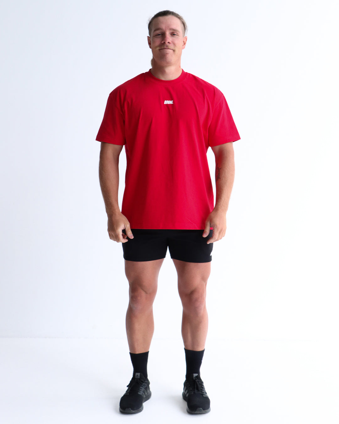 Staple Oversized Tee Red 05