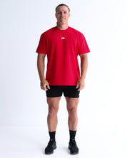 Staple Oversized Tee Red 05