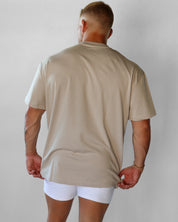 Staple Oversized Tee Sand 04