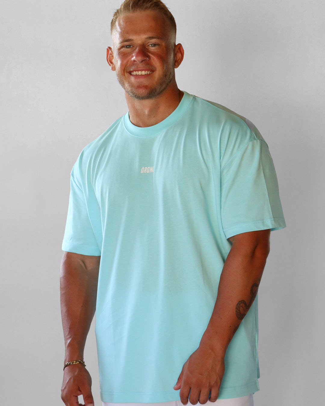 Staple Oversized Tee Sky Blue 01