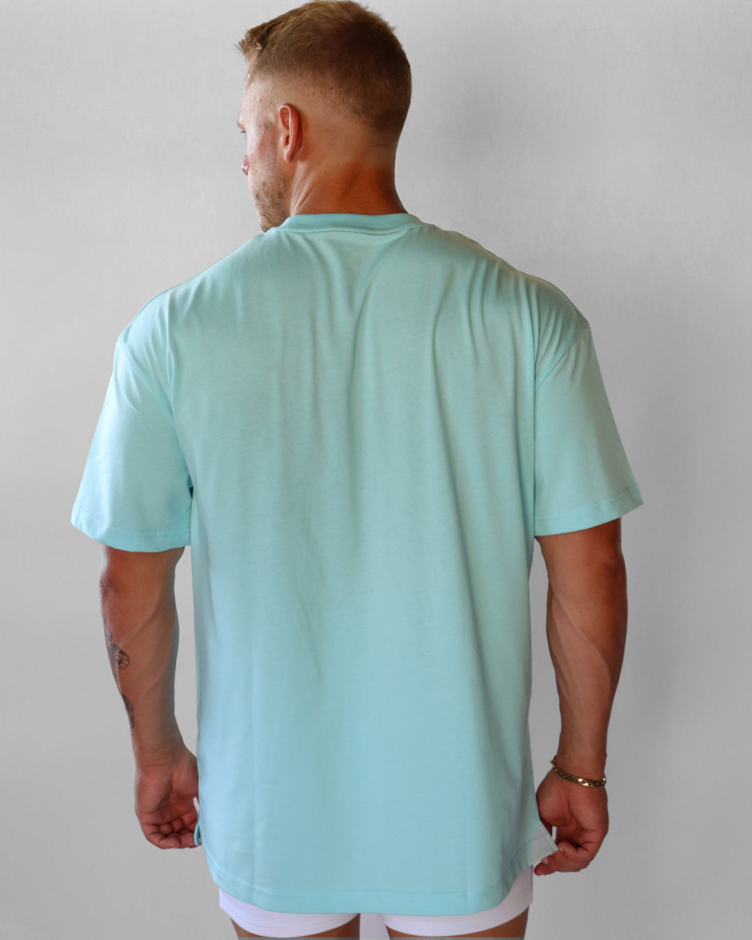 Staple Oversized Tee Sky Blue 03