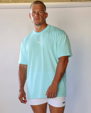 Staple Oversized Tee - Sky Blue