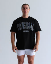 Track & Field Tee - Black