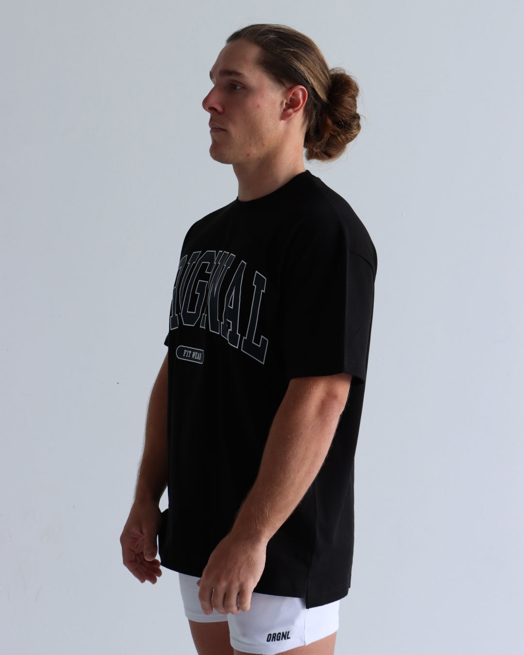 Track & Field Tee - Black