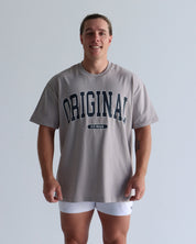 Track & Field Tee - Bone