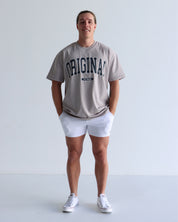 Track & Field Tee - Bone