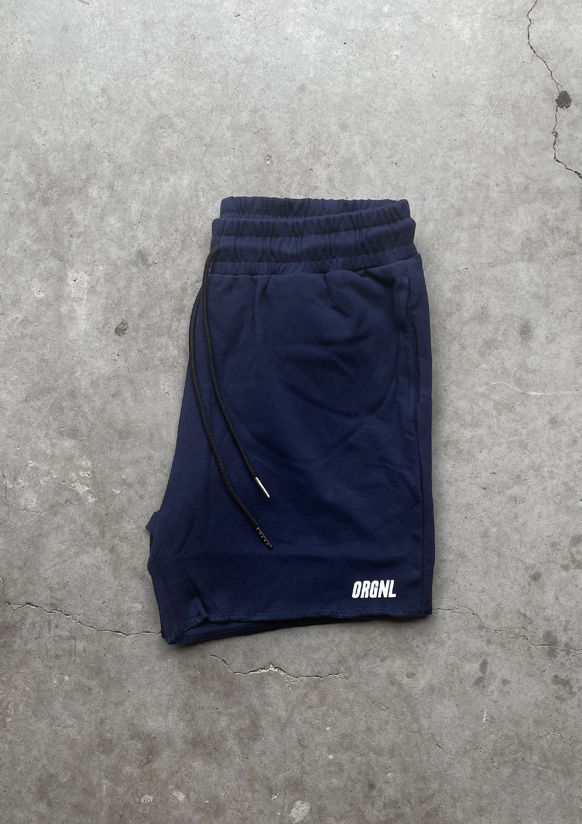 Raw Edge Pearl White Shorts